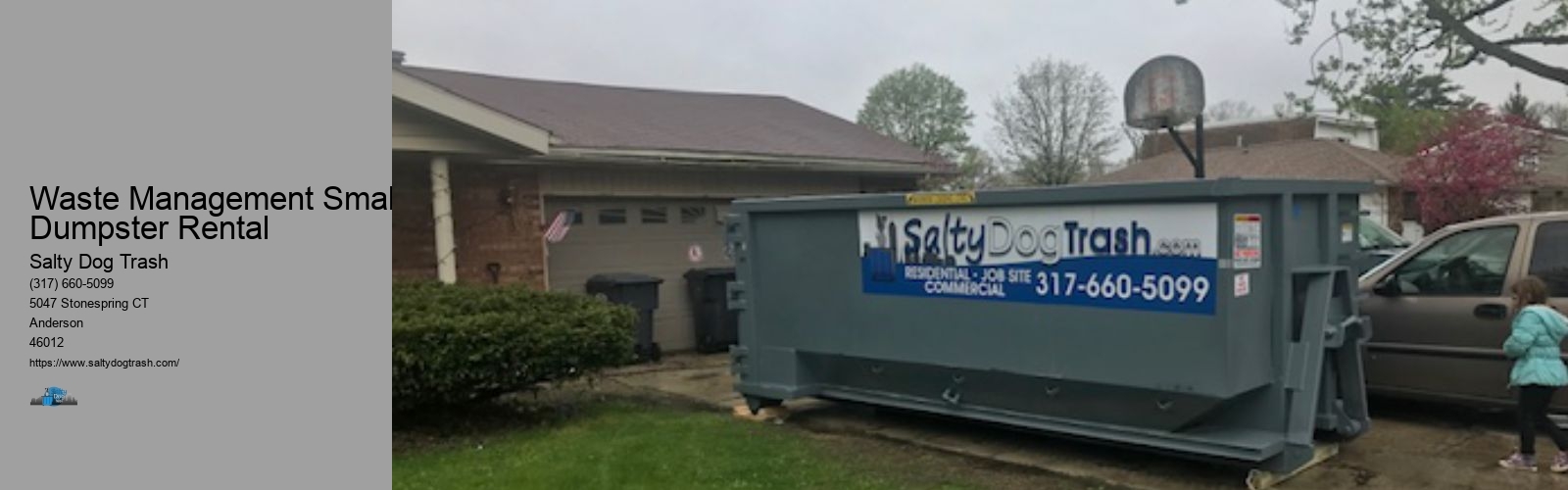 Waste Management Small Dumpster Rental